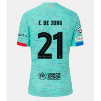 Barcelona Frenkie de Jong #21 3rd trikot 2023-24 Kurzarm